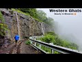 Western ghats beauty  in monsoon season  beautiful maharashtra in monsoon  sahyadri mountains