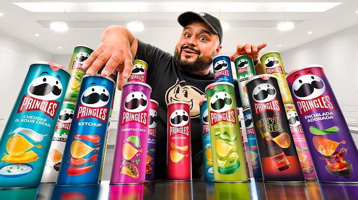 Probé 31 SABORES de Pringles