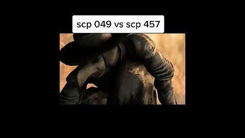SCP 049 VS SCP 457 !!!! HORROR HORROR HORROR!!!