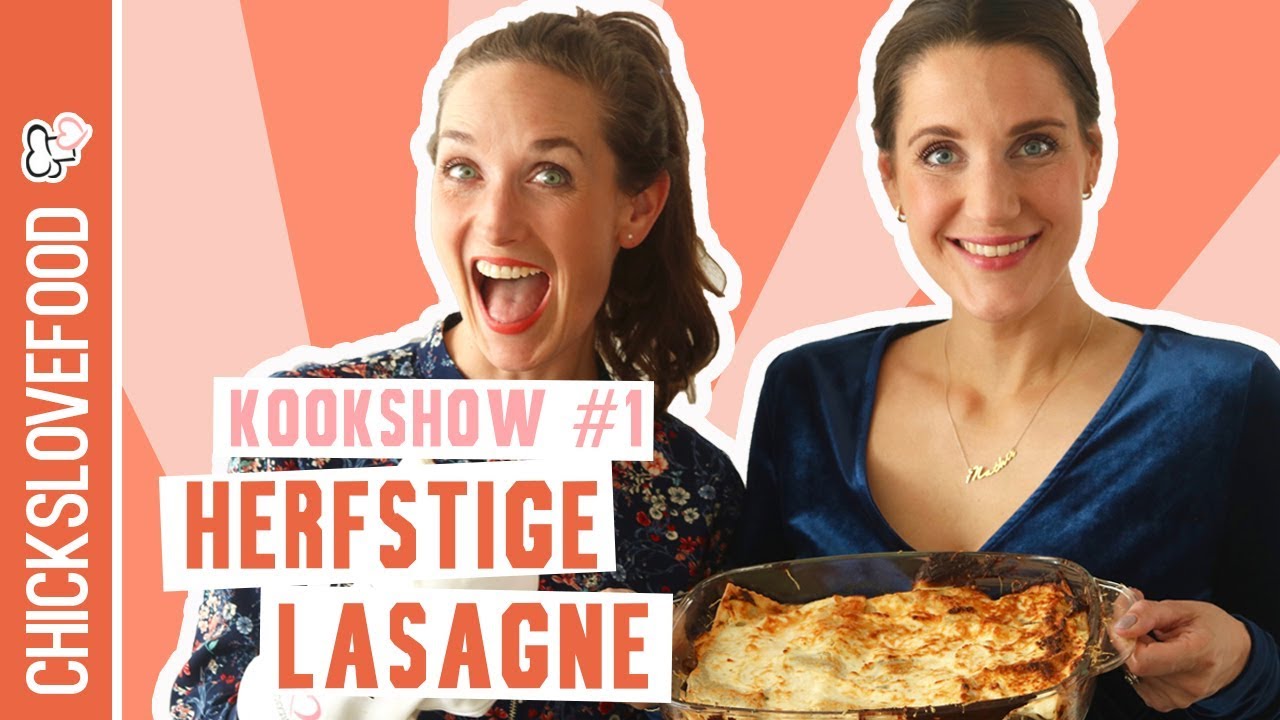 HERFSTIGE LASAGNE MET 6 INGREDIËNTEN + EI BAKKEN IN DE MAGNETRON (GAAT MIS!) | CHICKSLOVEFOOD
