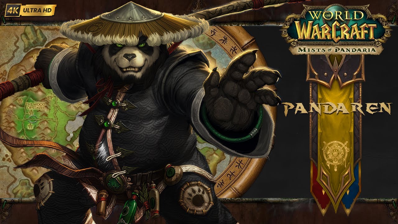 Pandaren | Intro Music & Ambience | Playable Race | World of Warcraft: Mists of Pandaria 4K