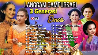 Langgam Campursari // 3 GENERASI EMAS //#Dasastudio