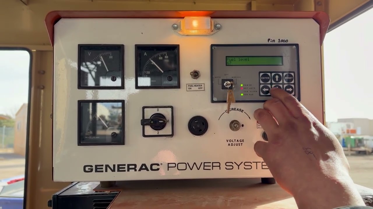 180kW Generac Generator LOAD BANK TEST | 3-Phase 120/208V Unit 093193