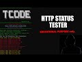 HTTP STATUS TESER | V1.0
