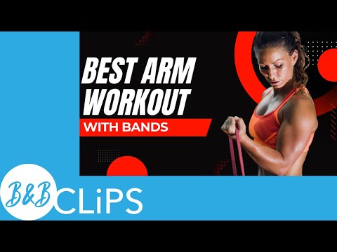 Best Bicep & Triceps Exercises With Bands 55 & Up pt 1