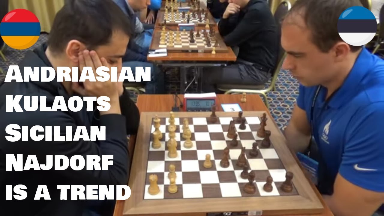 Andriasian - Kulaots | Carlsen's variation in Najdorf Sicilian