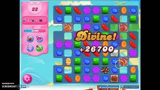 Candy Crush Level 1634 Audio Talkthrough, 3 Stars 0 Boosters