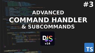 Command Handler with Subcommands | Typescript Discord.JS Series | #3