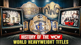 The Complete Updated History Of The Wcw World Heavyweight Le Belt