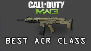 Best Classes | ACR 6.8 | MW3