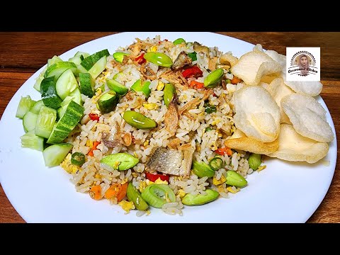 Resep Nasi Goreng Ikan Asin Pete
