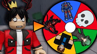 RANDOM WHEEL Picks My UPDATE CHALLENGE In The Strongest Battlegrounds