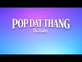 DaBaby Pop Dat Thang Lyrics 