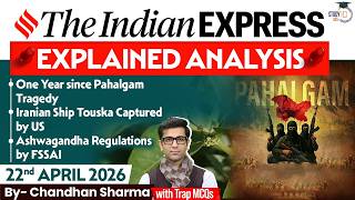Indian Express Analysis  22nd April 2026  Government Schemes U0026 Initiatives For Upsc  Studyiq Ias