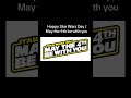 Happy Star Wars Day / May the 4th be with you #starwars #maythe4thbewithyou #history #starwarsday