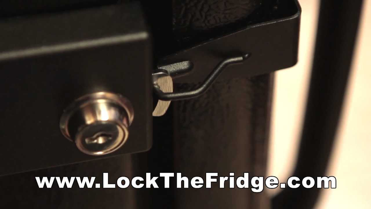 Refrigerator Lock, Mini Fridge Lock With Key For Adults, Lock For