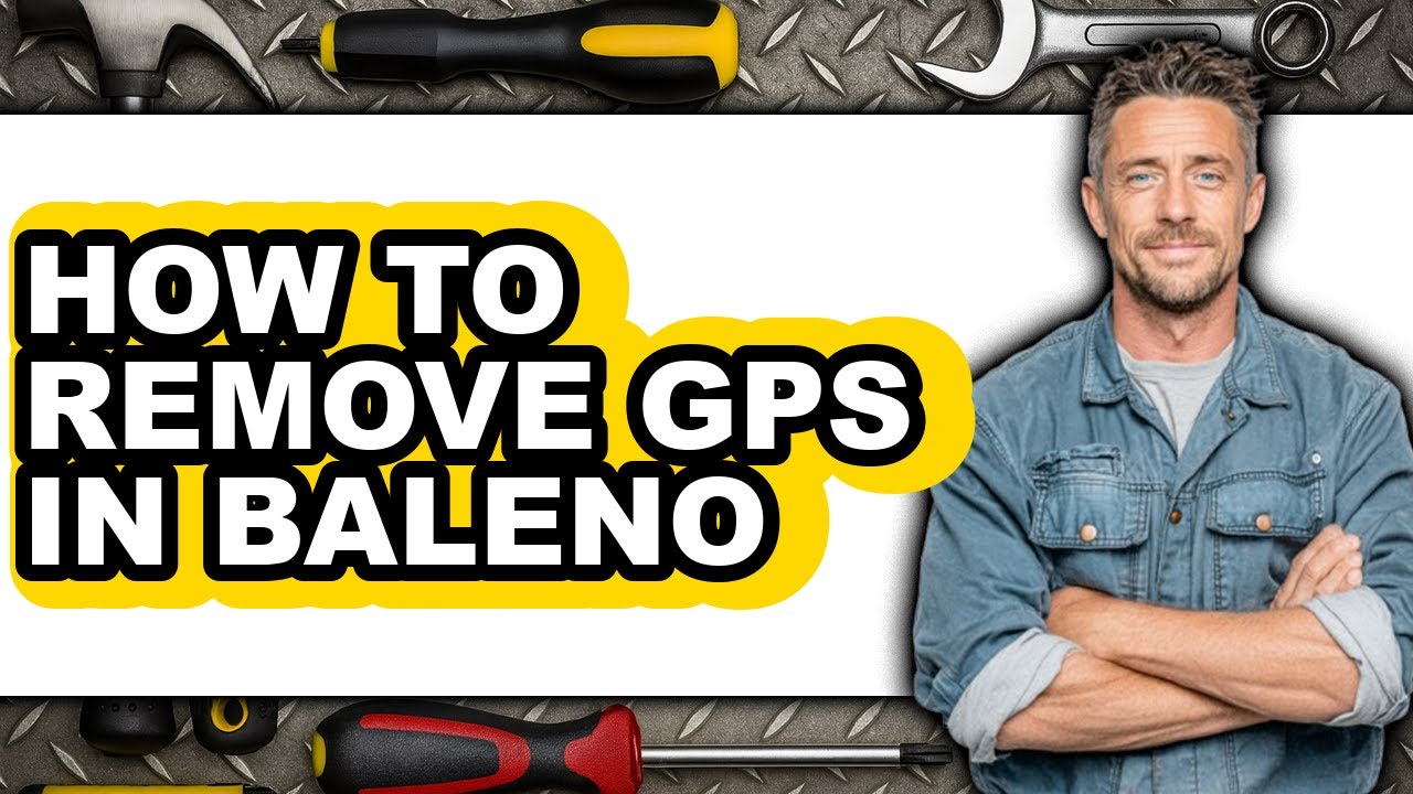 How to Remove Gps in Baleno - Full Guide