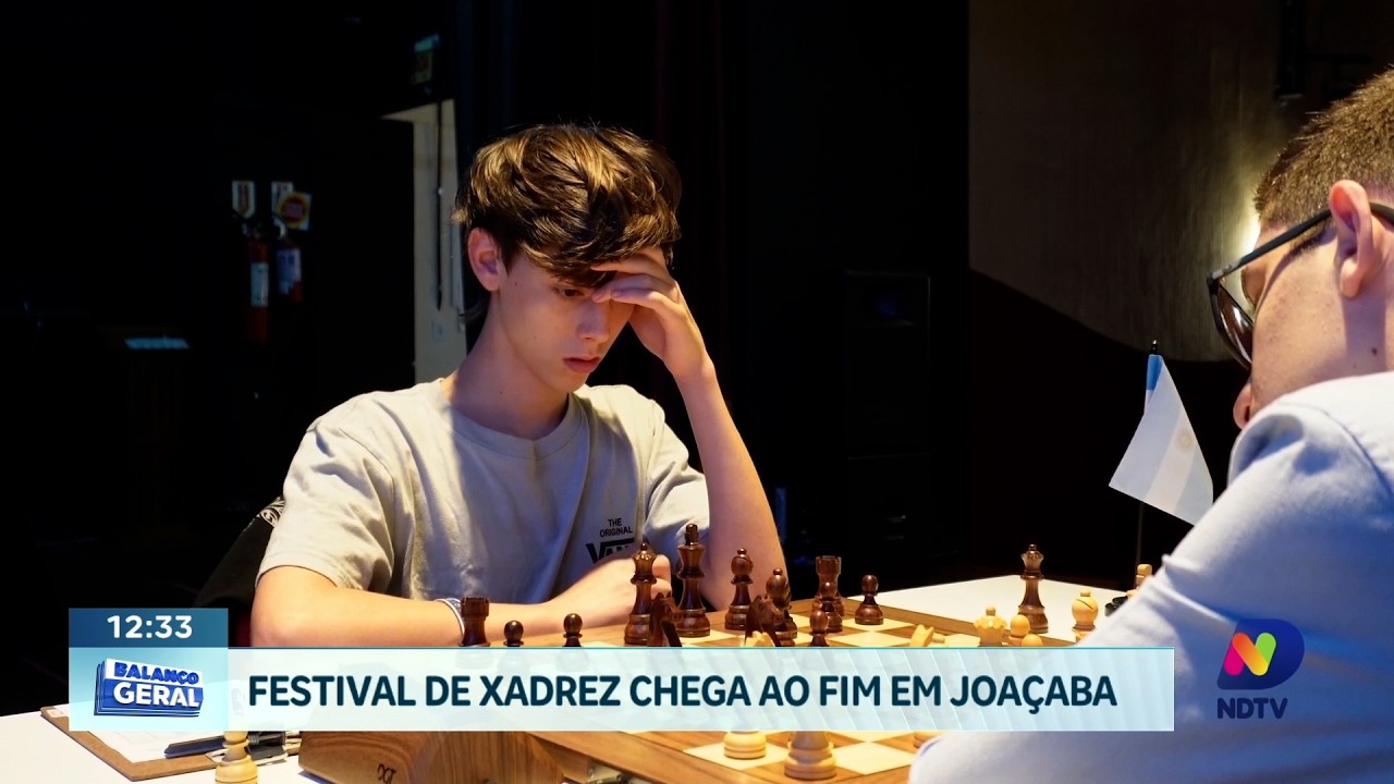 Festival de Xadrez chega ao fim em Joaçaba - Foto