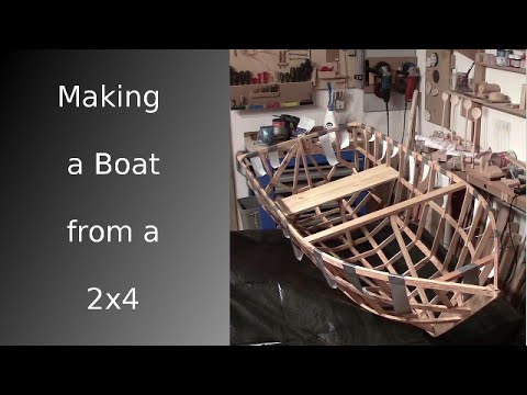 Making my first cedar strip canoe. Time lapse | FunnyCat.TV