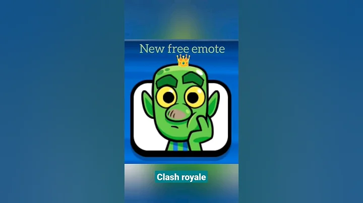 New free emote on Clash royale 👑🎉  #clashroyale #free #emote