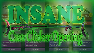 INSANE CSGO CASE CLICKER OPENING!