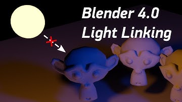 Blender 4.0 Light Linking (in 60 seconds)