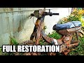 FULL RESTORATION YAMAHA V80 1980 || broken & Rusty Porous - TimeLapse