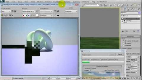 Realistic grass using Material in Vray render