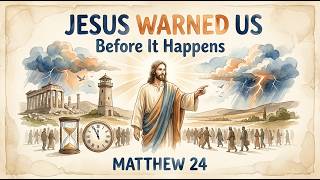 Jesus Warned Us About This First — Most People Never Noticed Matthew 24