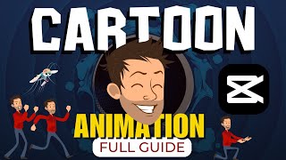 Cartoon Animations using Only Capcut: Step by step Tutorial