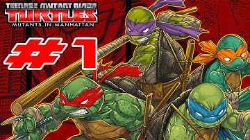 Teenage Mutant Ninja Turtles: Mutants in Manhattan - Walkthrough Part 1 Tutorial