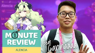 [Minute Review] - What YOU need to know about Alencia ft. @cannaaaa! | Ep.6