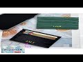 Customized 1pc Men Crocodile Pattern PU Leather Slim Credit Card Holder Monogramm