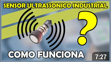 Como funcionam os sensores de nível Ultrassonicos?