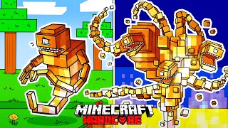 Minecraft Hardcore Seviyesinde 100 Gün Boyunca Ateş Wither Storm Olarak Hayatta Kaldım