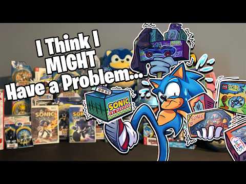 My Sonic Merch Collection is Out of Hand...