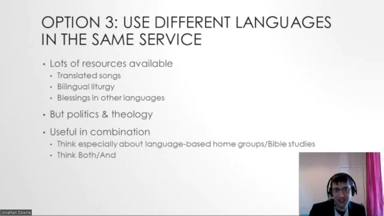 Interpreting in church