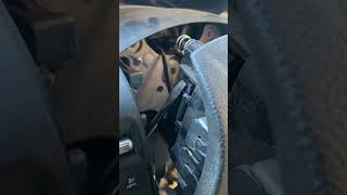2013 Holden Colorado steering wheel air bag removed