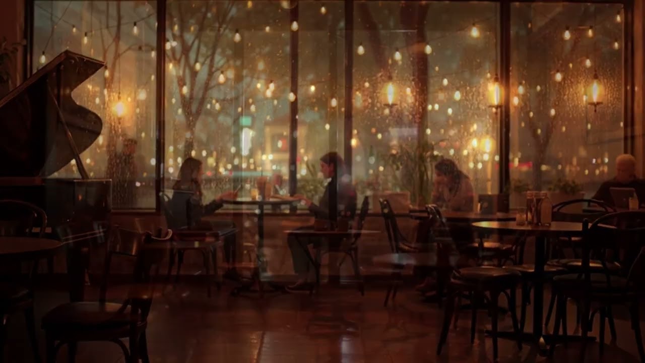 Cozy Coffee Shop ☕ Warm Piano Jazz Instrumental Music for Working, Studying, Relaxing & Focus