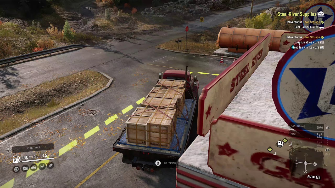 SnowRunner Part 8 Farming Tools and Town Storage Deliveries YouTube