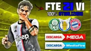 FTS MOD FTE 21 V1 COM BRASILEIRÃO E EUROPEU  ATUALIZADO , ELENCOS E KITS DE 2020, GRÁFICOS  EM HD