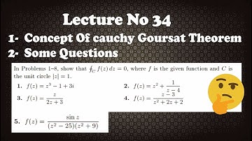 examples of cauchy goursat theorem - extension of cauchy
