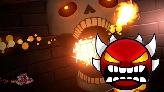Skeletal Shenanigans, but with a difficulty meter... | Geometry Dash #geometrydash #gd 