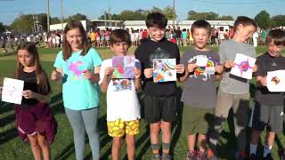 2026 Gravette Schools Dot Day Mural Full Video
