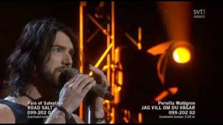 1. Pain Of Salvation - Road Salt - Omgång 1 (Melodifestivalen 2010 Andra Chansen)