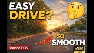 Kuching Evening Drive POV | Why Is It So Smooth Today