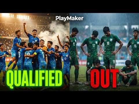 Why India U17 Qualified but Bangladesh Failed? | AFC Asian Cup Qualifiers Analysis