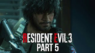 Resident Evil 3 Remake Gameplay Walkthrough Part 5 - Controlling Carlos Full Game