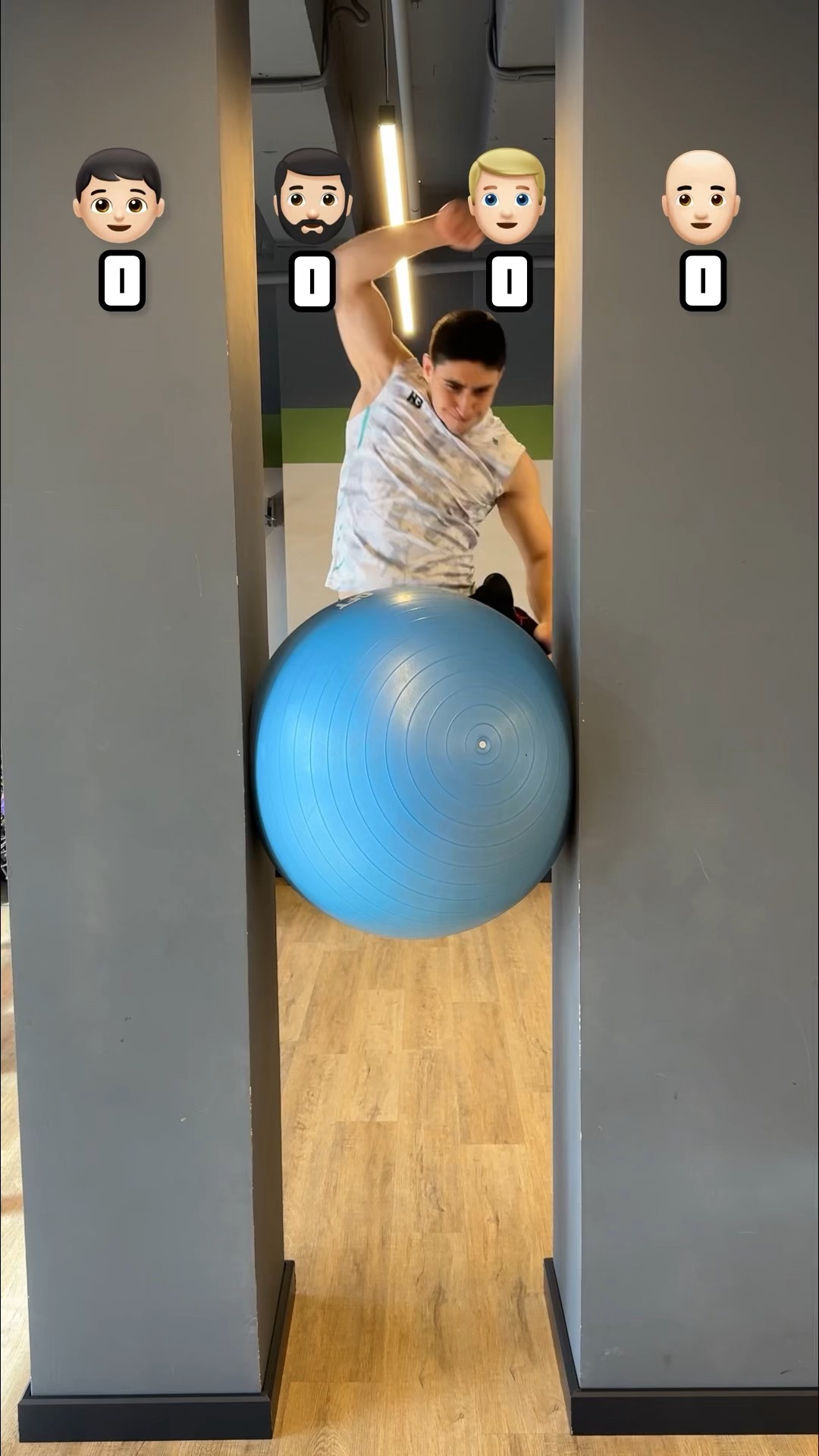 ❌PUNCH BALL DOWN CHALLENGE ⬇️ | WHO WON??