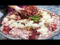 한달에 팔리는 순대만 3000kg? 매일 국내산 재료로 만드는 역대급 수제 순대, 순대 국밥/ homemade sausage sundae / korean street food